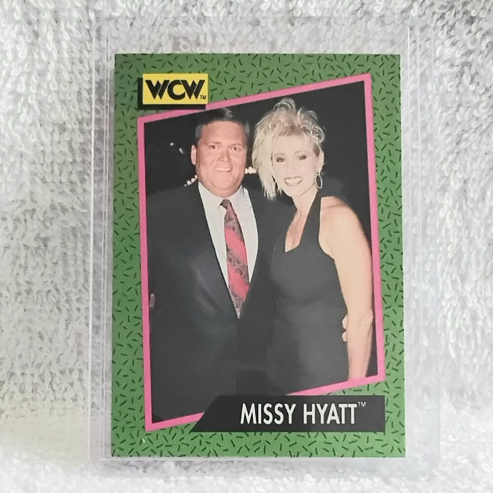 5/$20 Excellent 1991 Impel Missy Hyatt WCW Wrestling Card 157!!